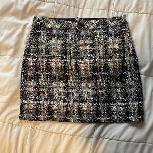 JCrew Print Mini Skirt Size 00